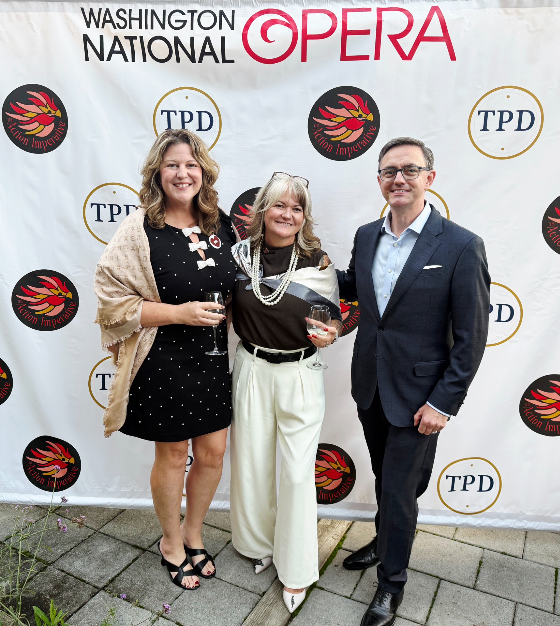 Guests at the Pinnacle Powered Washington National Opera fundraiser